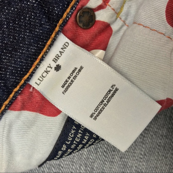 Lucky🍀Brand Lola Skinny Jeans Full-Length Dark Wash NEW Size 4/27 - Picture 8 of 14